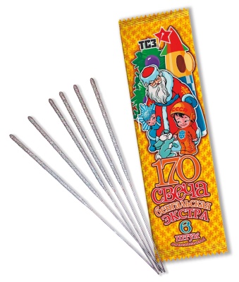 170 мм. Экстра Бенгальские огни купить в Сосновом Боре Псковской области | sosnovyjborpskovskaya.salutsklad.ru